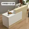 Mostrador de caja de esquina, recepción, mostrador de recepción, mostrador de consulta, salón de belleza, barbería, mostrador de caja, institución de capacitación, barra de bar