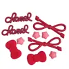 Accesorios Creativos Asimétricos de Lazo para el Cabello Accesorios Plástico DIY Funda para Teléfono Móvil Hebilla de Zapato Material Hecho a Mano Parche Accesorios