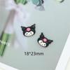 Transparente Sanrio Kulomi Resina Acessórios diy Creme Gel Hairpin Corda de Cabelo Fivela de Sapatos Copo de Água Celular Shell Patch