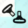 Cinturón de Seguridad de Aleación para Asiento de Coche con Conector de Hebilla Portaflexor de Hebilla de Enchufe de Seguridad Trasero para Coche