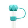 Nuevo tapón antipolvo de pajita color caramelo accesorios para pajita DIY funda para pajita tapa para pajita de PVC al por mayor