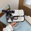 Bolso de Cadena Acolchado Estilo Chanel Versátil de Nicho, Bolso Cuadrado Elegante de Gama Alta para Mujer, Nuevo Modelo Transfronterizo 2025, Bolso de Hombro Cruzado
