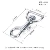 Hebilla de Pistola en Forma de P de Aleación de Zinc Hebilla para Perro Gancho para Llavero Colgante para Bolso Correa Correa para Hombro Hebilla de Gancho Accesorios de Ferretería para Equipaje