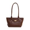 Bolso Cubo Casual para el Día a Día, Nuevo Estilo Transfronterizo, Gran Capacidad, Bolso de Mano Moderno y Versátil, Bolso Cruzado Simple de Moda Estilo Coreano