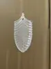 Hojas de Repuesto para Candelabro de Cristal Bricolaje Piezas de Repuesto para el Hogar Accesorios de Hoja de Vidrio Accesorios para Lámparas de Concha