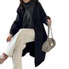 Zy5675 Damei Aiyuan 2025 Otoño/Invierno Nuevo Bufanda Moda Europea Abrigo Lanero Estilo Perezoso Reductor de Edad