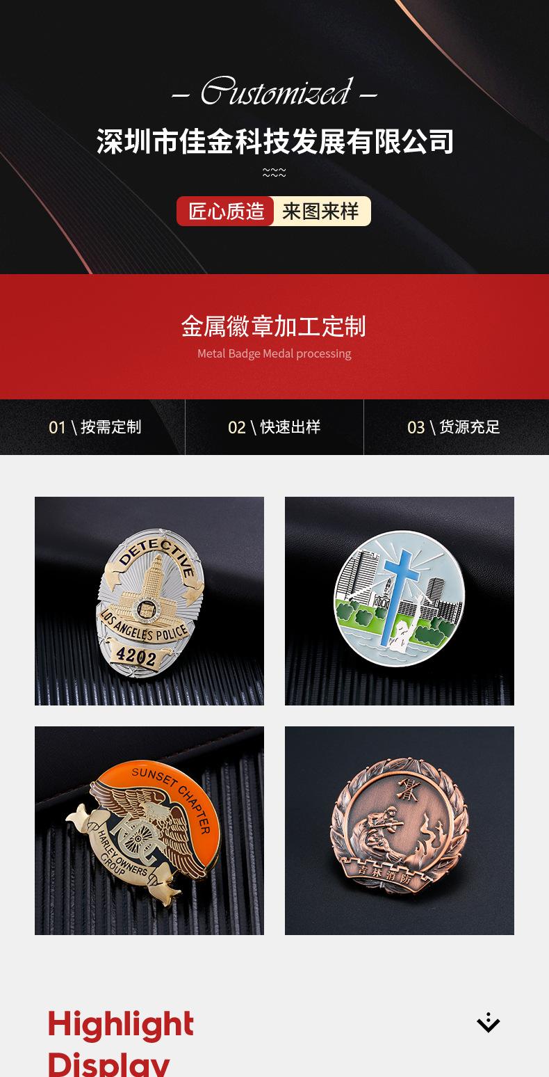 金属徽章