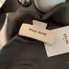 Lazy Wind ~ Pinza de Ácido Acético Francés Conmutador Corea del Sur Sentido Avanzado Horquilla de Doble Cara Horquilla para la Parte Posterior de la Cabeza Pinza de Tiburón Femenina
