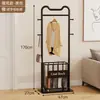 Perchero de pie para ropa y bolsos, perchero móvil para abrigos de dormitorio, perchero de pie de lujo para el hogar en la sala de estar para secar y almacenar ropa