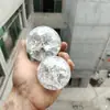 Bola de Gelo Cristal Colorida Rachada Bola Sólida de Vidro Fonte de Rocha Água Corrente Rachada Acessórios de Artesanato para Bonsai Enfeites de Joias
