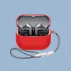 Adequado para Capa Protetora Samsung Buds3Pro, Capa Protetora de Fone de Ouvido Galaxy Buds3, Capa de Silicone Buds3 Fe