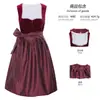 Roupas da Oktoberfest de Munique Vestido Étnico Traje de Palco Fazenda Bávara Pastoral Carnaval Fantasia de Empregada