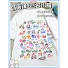 Camiseta Personalizada de Uniforme para Clase de Jardín de Infancia, Camisa Polo de Manga Corta para Reunión Deportiva de Escuela Primaria, Camiseta Conmemorativa de Graduación con Autorretrato de Algodón Puro, Verano