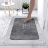 Tapete Absorbente Transfronterizo Baño Tierra de Diatomeas Cojín Suave Tapete de Puerta de Cocina Tapete Antideslizante para Pies de Baño Alfombra de Inodoro