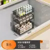 Divisórias internas para prateleiras de freezers, painéis de divisão multicamadas, cestos de armazenamento, divisórias e cestos de empilhamento específicos para freezer