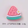 Juguete de Fruta Inflada Delicioso, Accesorios DIY, Decoraciones de Pegamento de Crema, Paquetes de Materiales para Hebillas de Zapatos Creativas, Venta al por Mayor