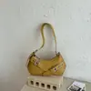 Bolsa Design Yue Zi Feminina 2026 Verão Nova Tendência da Moda Bolsa de Ombro Único/Axila Bolsa de Mão Casual Baguete