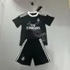 Directo de Fábrica Set Retro Infantil Conjunto de Chándal de Entrenamiento Real Madrid Barcelona Uniforme de Fútbol Transfronterizo Ropa Deportiva Múltiples Estilos Disponibles