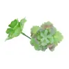 Mini Planta Suculenta Artificial Única Suculenta Falsa Flor Artificial Adorno de Micro Paisaje Oficina Planta Verde Real Artificial Alto