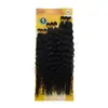 Comercio exterior transfronterizo pelucas de fibra sintética europeas, americanas y africanas, extensiones de cabello de seda suave a alta temperatura, juego de nueve piezas, directo de fábrica, superventas