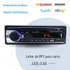 Rádio de Carro Jsd-520 MP3 Player LED Modelo Curto Ultra Leve Carregamento U Chamada Bluetooth Modificação Sem Fio