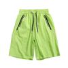 Pantalones Cortos de Seda de Hielo para Hombre Verano Ligeros de Secado Rápido Holgados Deportivos Marca de Moda Pantalones de Cinco Puntos para Hombre Tono Vibrante En Vivo Explosivo Pantalones Casuales