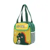 Bolsa de almuerzo impermeable gruesa de dibujos animados para mascotas lindas, lonchera térmica aislada para niños, bolsa de almuerzo, bolso de mano, ventas directas de fábrica