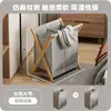 Cesta de Ropa Sucia para Uso Doméstico, Cesto de Ropa Plegable Estilo Japonés para Dormitorio, Cesta de Ropa de Tela para Baño, Solución de Almacenamiento para Ropa