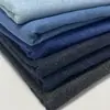 Tela de mezclilla sarga no elástica lavada con agua tela estilo japonés engrosada medio gruesa pantalones de abrigo para cuatro estaciones zapatos tela para cojín de sofá