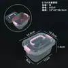 Caja de embalaje de cuentas de gel para lavandería de venta de fábrica 8G cuentas de gel para lavandería 50 piezas caja de plástico caja de almacenamiento de embalaje de papelería Goka