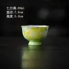 Juego de té pintado a mano, funda de liquidación, cuenco, taza de té, tetera, taza maestra, taza de degustación de té, taza de feria, tarro de té, posavasos, juego de té de kung fu