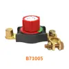 Interruptor Conectado de Apagado de Batería de Latón 12V24V Accesorios de Extensión para Modificación de Automóviles Interruptor de Alimentación de Alta Corriente