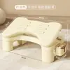 Reposapiés de Oficina, Reposapiés debajo del Escritorio, Reposapiés para Estación de Trabajo, Dispositivo Anti-Cruzar las Piernas, Pedal Reposapiés