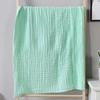 Toalla de baño de gasa para bebé de comercio exterior, manta, edredón suave absorbente de 6 capas de algodón no fluorescente, toalla edredón para bebé