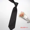 Corbata de negocios jacquard de seda de poliéster para hombre, color sólido, flor, casual, de alta gama, fabricantes, venta al por mayor