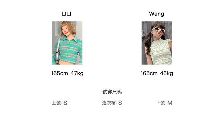 模特身高体重图