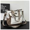 Bolso Cruzado Versátil de Alto Contraste de Color, Estilo Trendy Ins, Estilo Fresco, Clase Estudiantil, Para Ir al Trabajo, Bolso de Arreglos, Bolso Tote