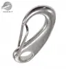 Gancho Giratorio Universal, Hebilla de Cadena de Gancho Universal, Gancho Fijo de Anillo, Gancho Rápido de Acero Inoxidable 316, Llave en Forma de Huevo