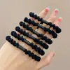 Elástico de Cabelo de Urso de Alta Elasticidade para Verão para Mulheres, Corda de Cabelo Simples e Durável, Elástico para Rabo de Cavalo Alto, Acessórios de Cabelo