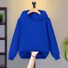 Tops para Niños Jersey con Capucha Bebé Estilo Coreano Cuello Redondo Sudadera Niños y Niñas Ropa Sencilla Primavera y Otoño Abrigo Delgado