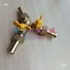 Válvula de Bola de Latón de Tres Vías Manguera Recta Insertar Reductor Mismo Diámetro Válvula de Tres Vías Interruptor de Tubería de Agua 6/8/10/12/14/16