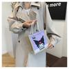 Bolsa de Lino Pacha Perro Dibujo Animado Sanrio Retro Pequeña de Lino Regalo Bolsa de Lona de Lino Hello Kitty Kuromi