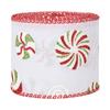 Fábrica Vendas diretas 2023 fita de Natal linho fino fio fio de arame cópia cinto fita doces 5cm fita de Natal atacado