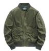 Chaqueta de béisbol gruesa para hombre, de otoño e invierno, estilo casual, de trabajo, de talla grande, estilo europeo y americano.