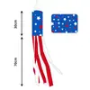 Nova Catavento Bandeira do Dia da Independência Americana, Biruta do Dia do Trabalho, Biruta de Decoração para Festa do Dia da Independência