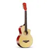 Guitarra Folk 38 pulgadas Jf Guitar Fabricante Venta Directa Transfronterizo Amazon Venta al por Mayor Guitarra de Práctica para Principiantes Nivel de Entrada Guitarra Brillante