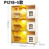 Vitrina para casa de gato, villa de gato de madera maciza, gabinete para gatos, casa de gato, jaula para gatos, villa pequeña de hospedaje, estándar