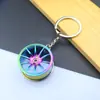 Acessórios para Carro Modificado Simulação Chaveiro Amortecedor Caixa de Câmbio Disco de Freio Chave Ajustável Pingente Ferramenta para Carro