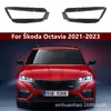 Adequado para 21 Modelos de Tampa de Farol Dianteiro Skoda Octavia, Versão Internacional Tampa de Farol Dianteiro Transparente Octavia, Carcaça de Luz de PC