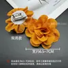 Flor de Rosa de Tela de Burbujas Arrugada de 7 CM Flor de Remolino Flor Hecha a Mano Tridimensional Flor DIY Faldas Zapatos Sombreros Bolsos Accesorios